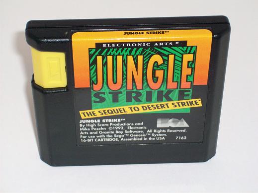 Jungle Strike: The Sequel to Desert Strike - Genesis Game